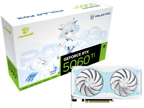 万丽 雪狐 GeForce RTX 5060 Ti OC 16GB GDDR7